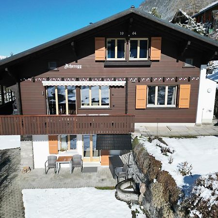 Chalet Acheregg Wengen Kültér fotó