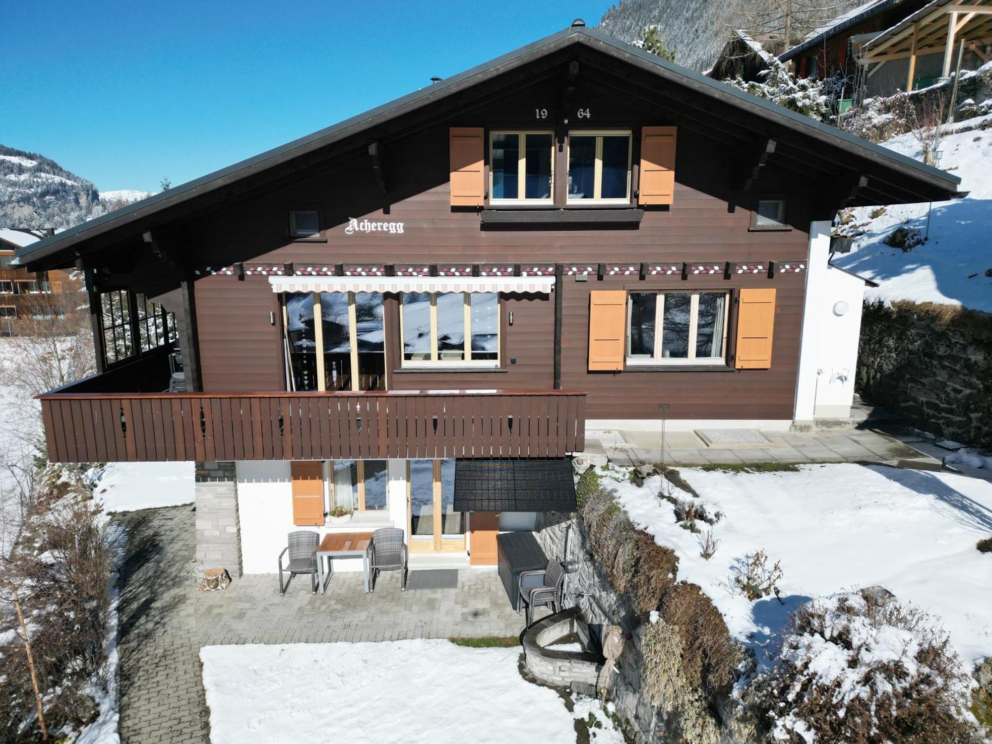 Chalet Acheregg Wengen Kültér fotó