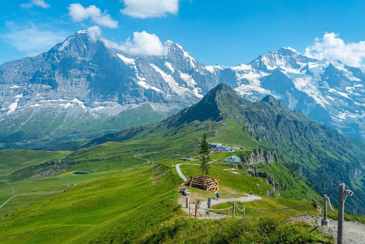 Chalet Acheregg Wengen Kültér fotó