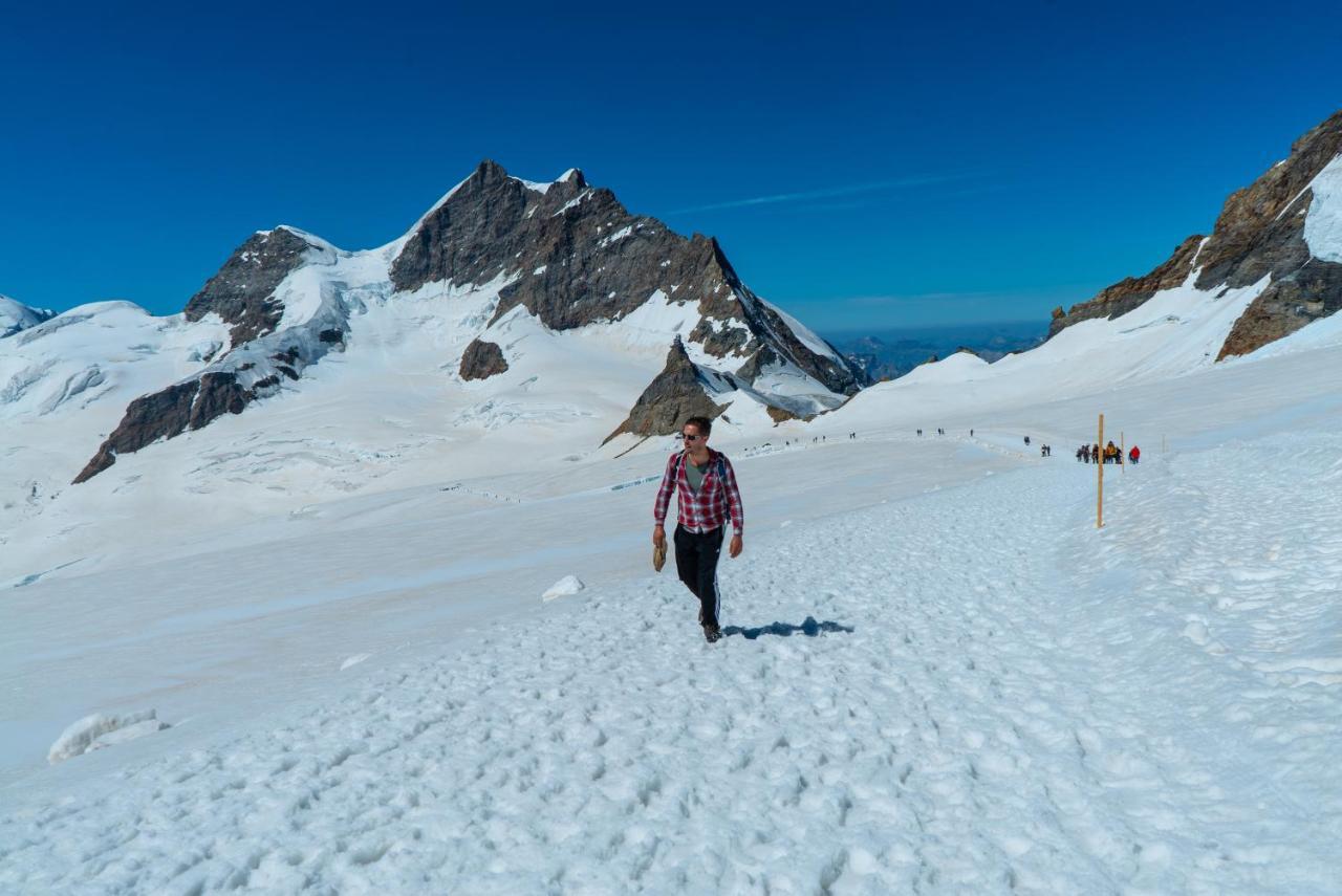 Chalet Acheregg Wengen Kültér fotó